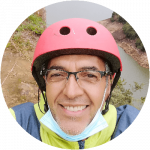 Foto circular de Rafael Sandoval diseñador Comunicador
