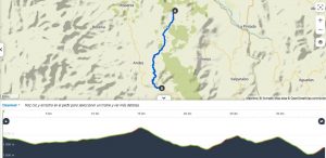 Map Coffee Route Day 5 - Jerico to Jardin
